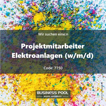 Projektmitarbeiter Elektroanlagen (w/m/d)